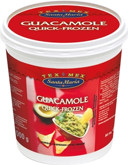 Guacamole fryst