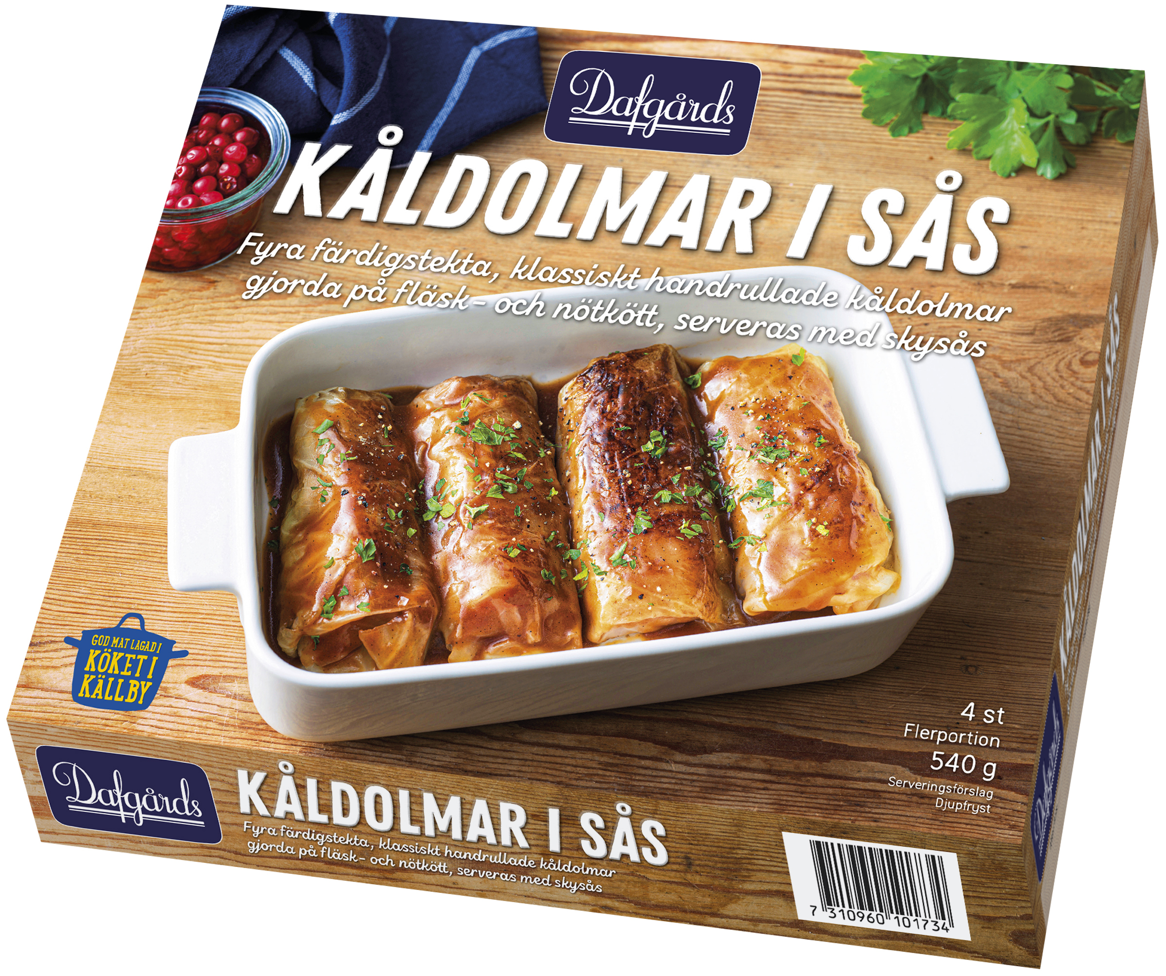 Kåldolmar stekta
