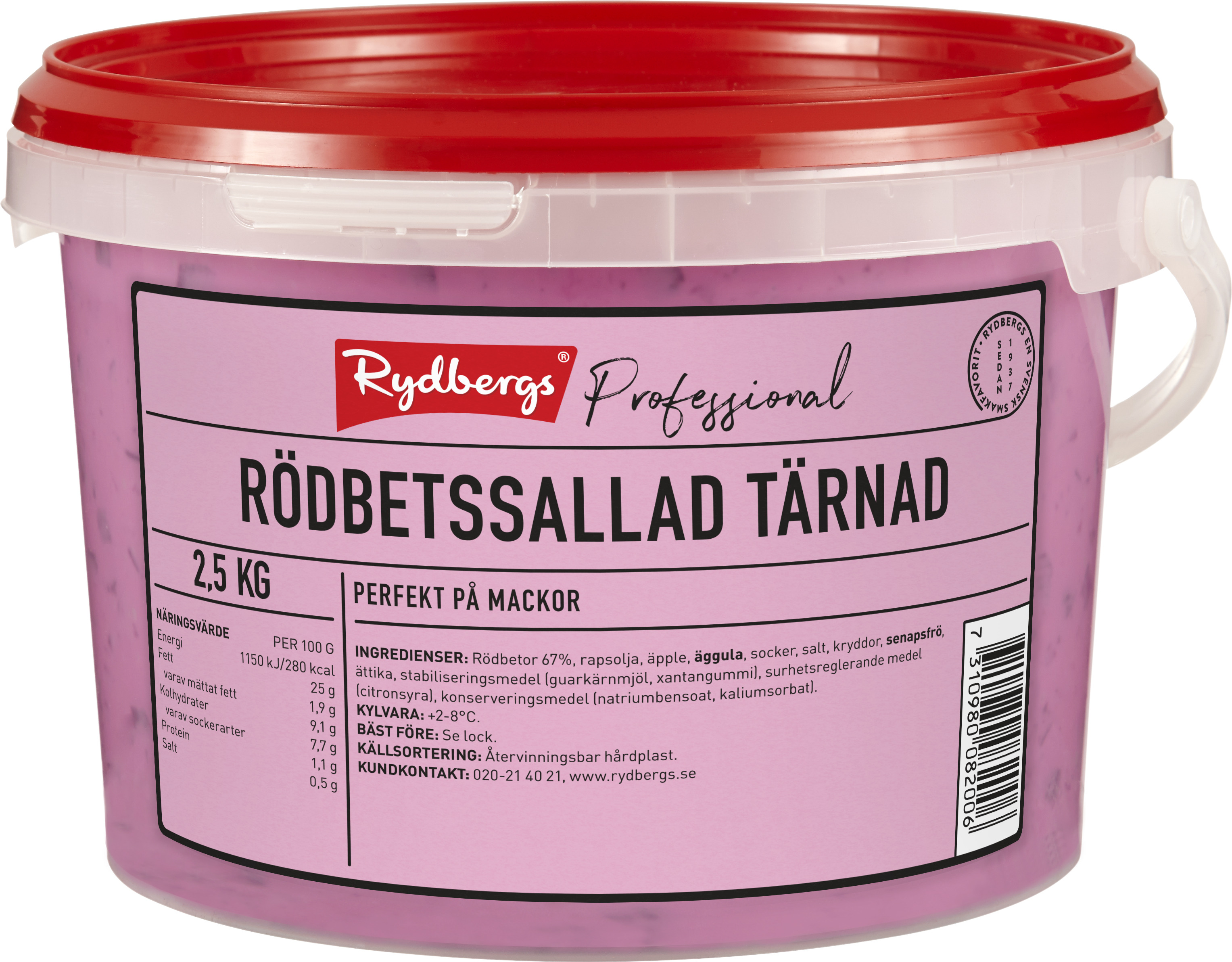 Rödbetssallad tärnad