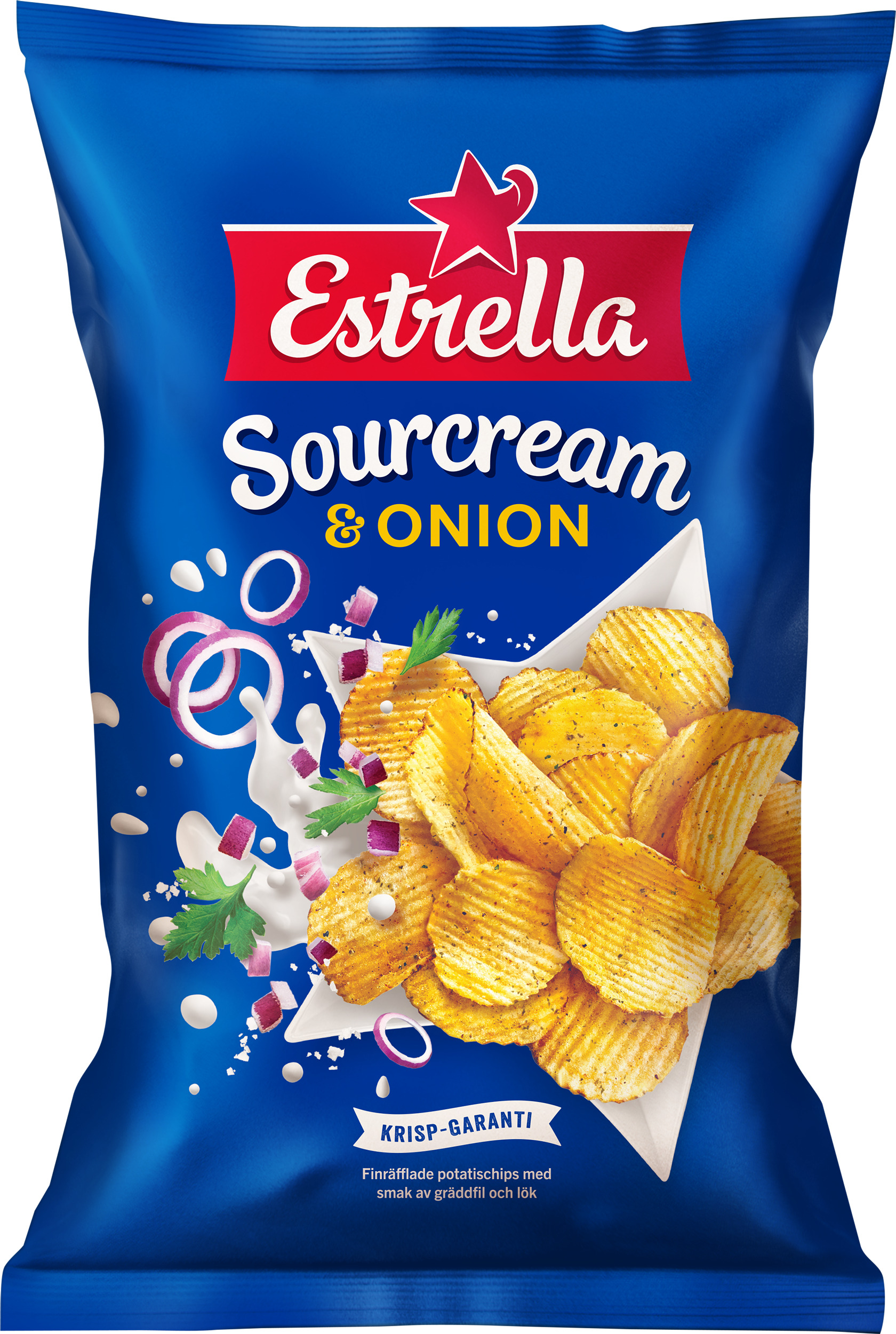 Gräddfil & Lök Chips