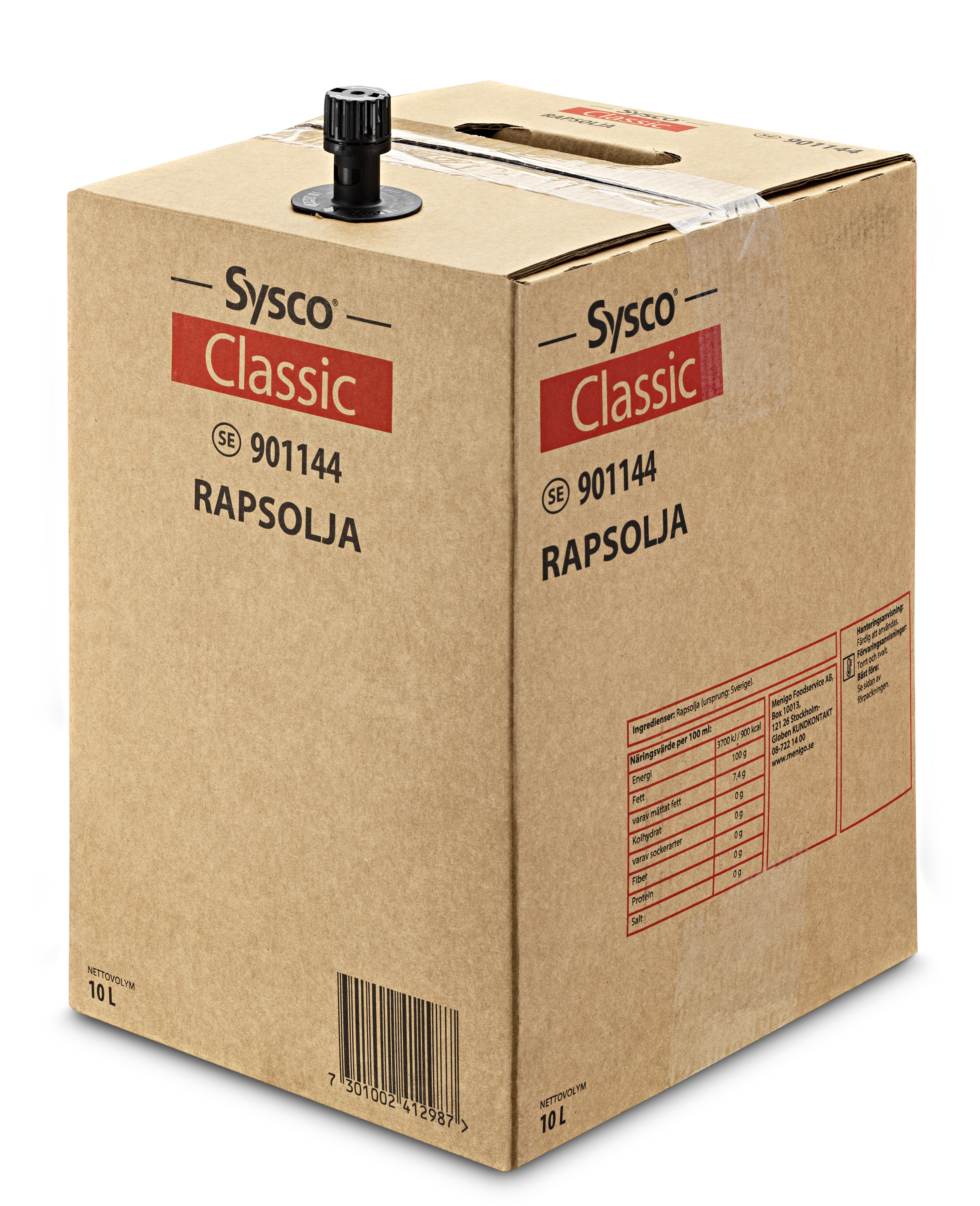 Rapsolja Bag In Box