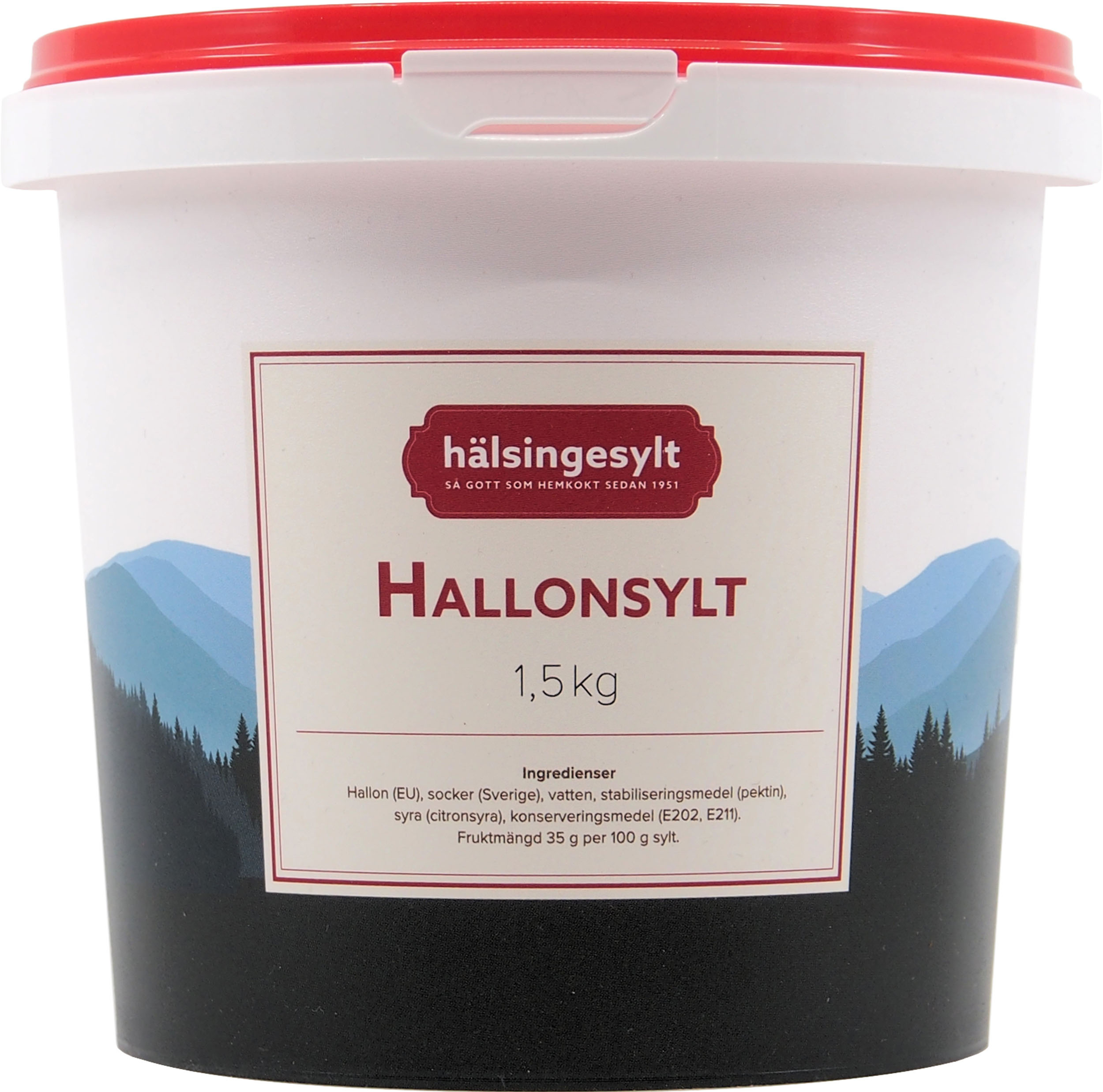 Hallonsylt