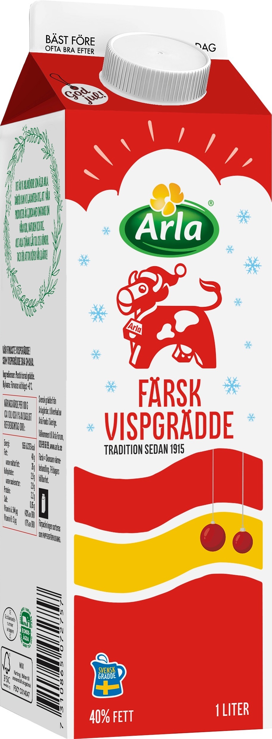 Vispgrädde 40%