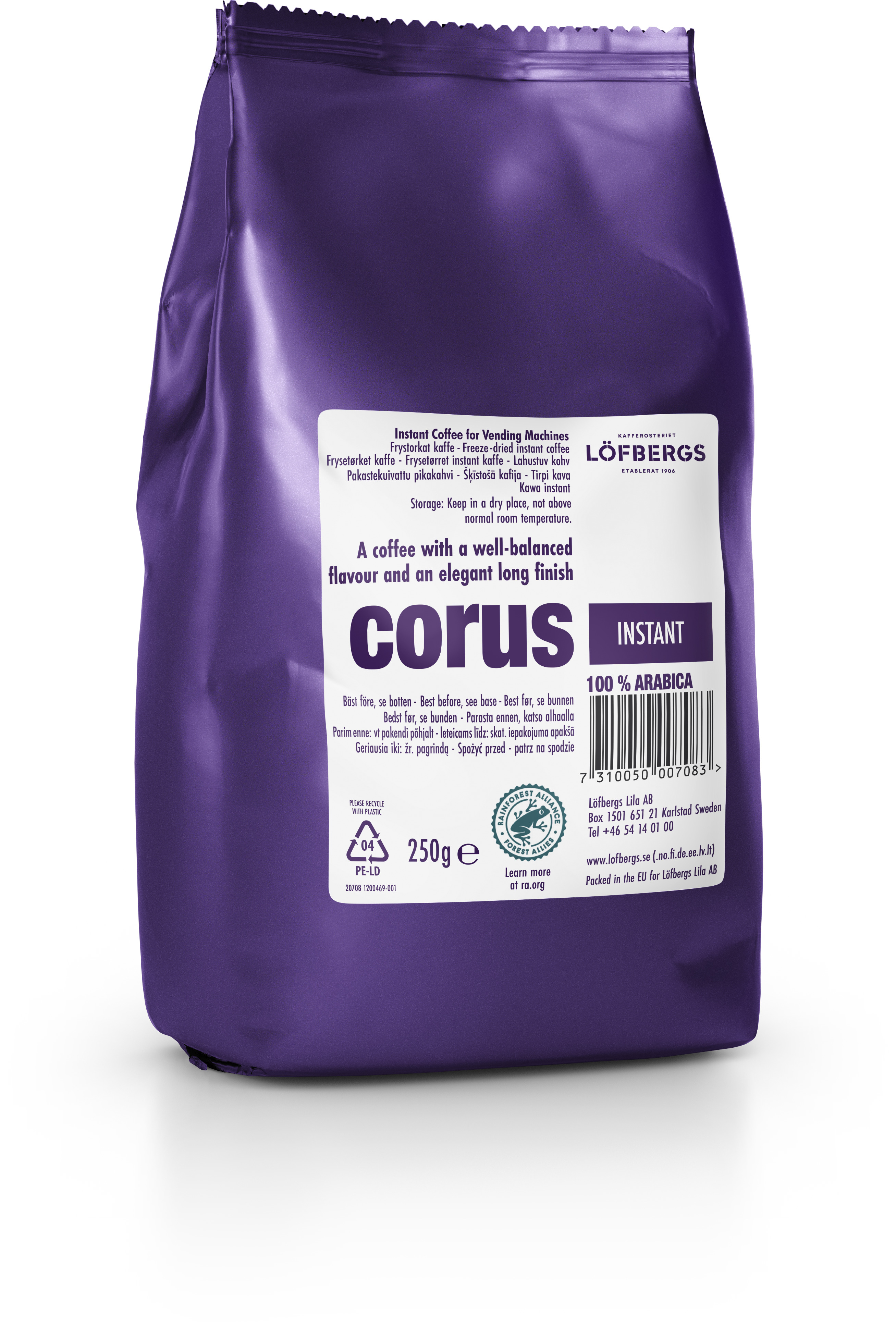 Snabbkaffe Corus RA
